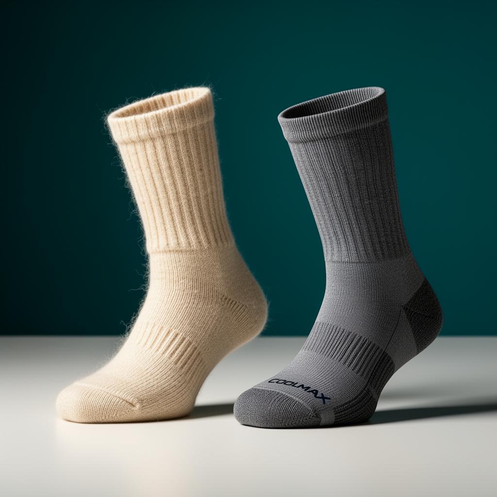 Merino vs Coolmax Hiking Socks: Which Is Better?