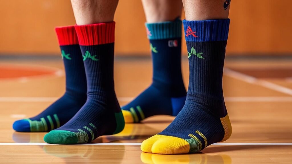 Custom Basketball Socks: Cushion, Arch Support and Branding