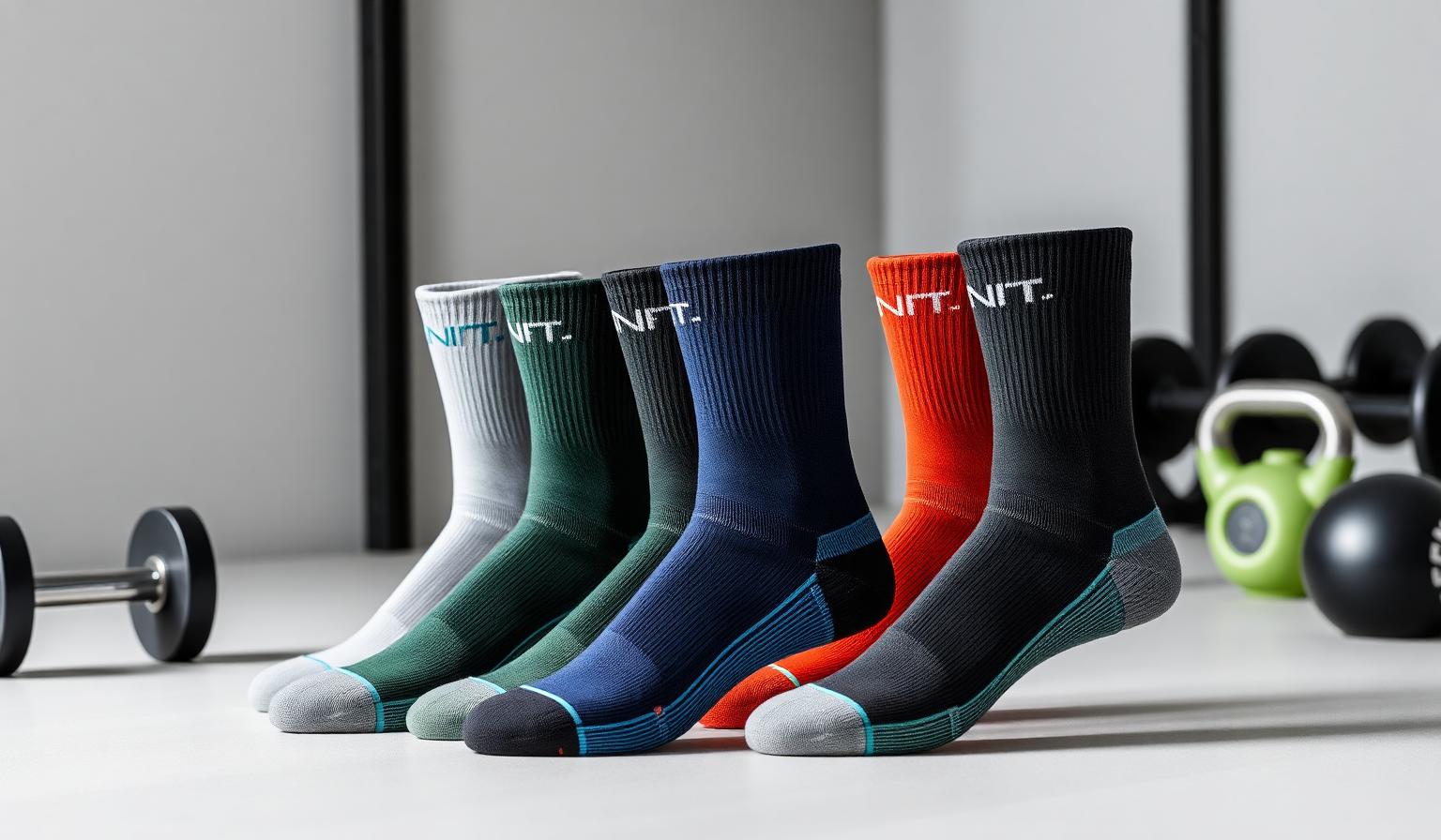 Custom Gym Socks for Fitness Brands