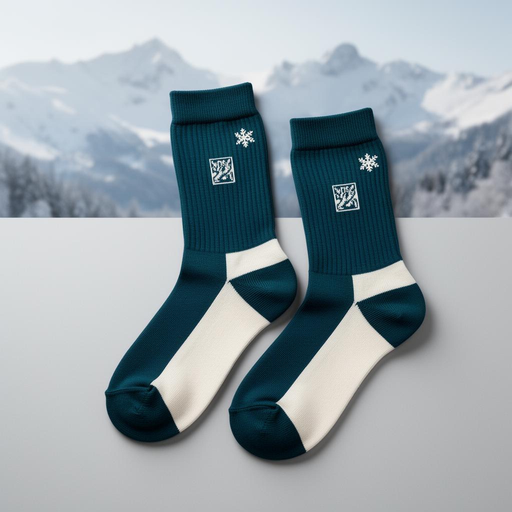 Custom Ski Socks for Winter Retail Brands