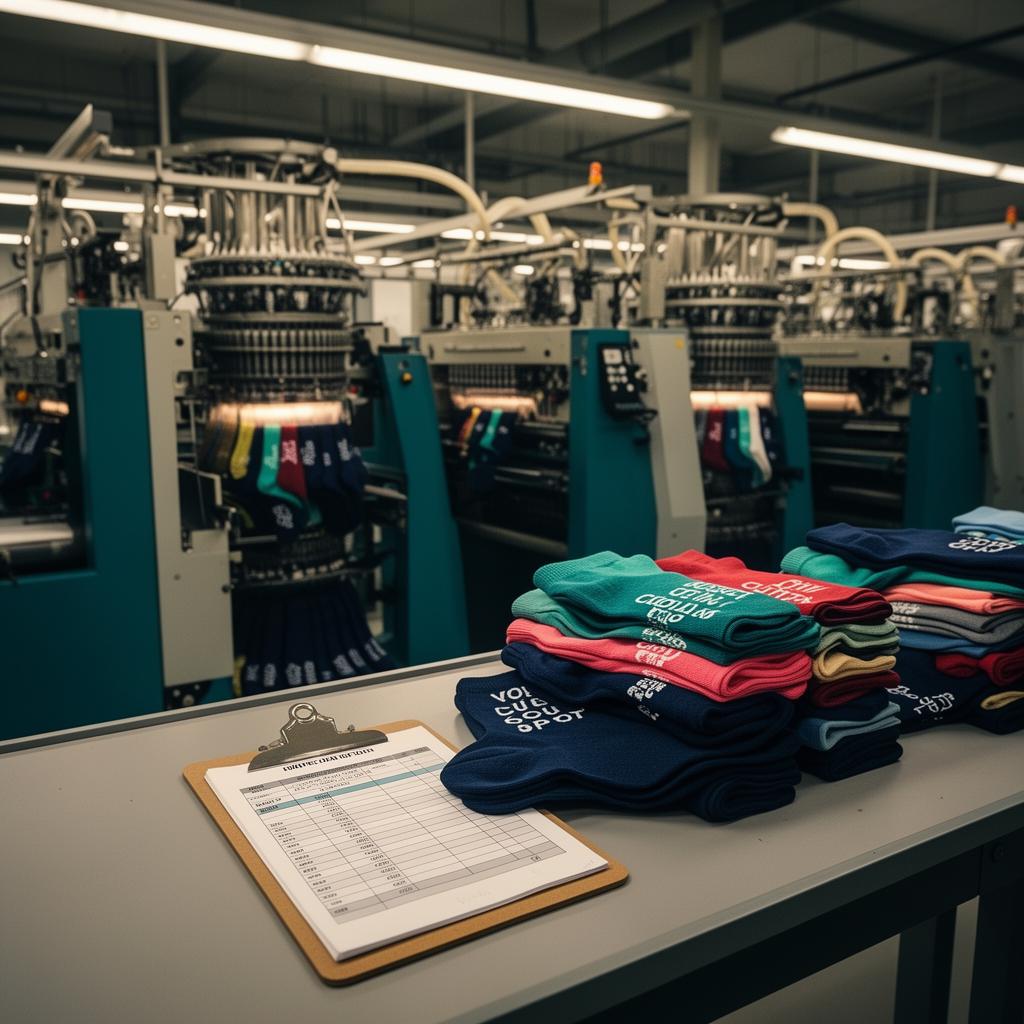 Custom Sock Lead Time: Sampling, Bulk Production and Shipping